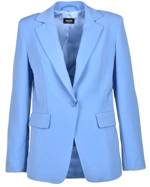 Marella Jassen ,Blauw ,Leer Fase 1 Jacket