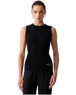 ARMANI EXCHANGE Sleeveless Tops - Negro