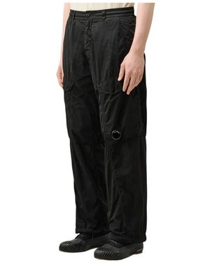 C.P. Company Wide Trousers - Black