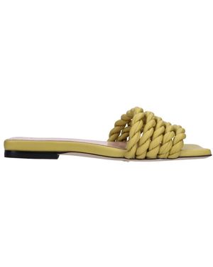 Evaluna Sandalen Grün - Gelb