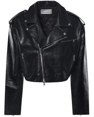 Frankie Shop Daphne Biker Jacket - Schwarz