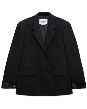 MSGM Blazers - Negro