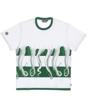 Octopus T-Shirts - Green