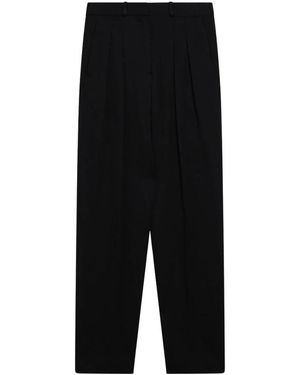 Loulou de Saison Straight Trousers - Black