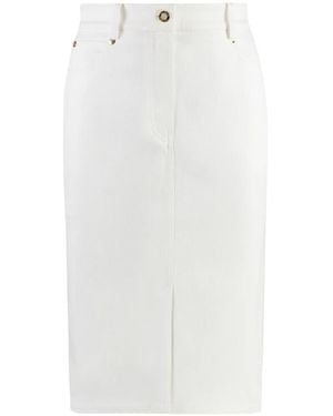 St. John Denim Skirts - White