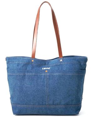 Levi's Tassen ,Blauw ,Denim Denim Tote Bag