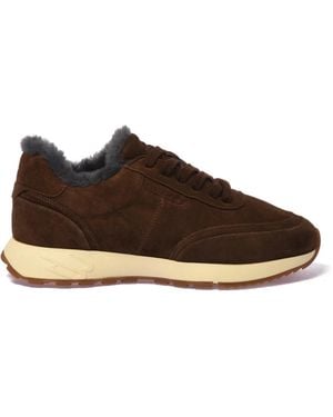 Baldinini Wildleder-Sneaker - Braun