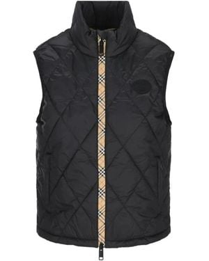 Burberry Vests - Negro
