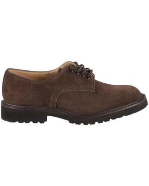 Tricker's Schoenen ,Bruin ,Leer Daniel Tramping Shoe