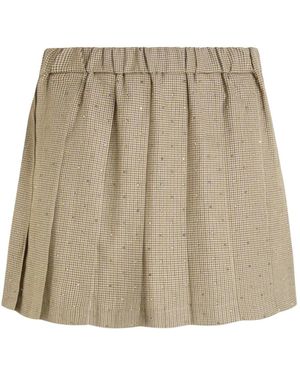 P.A.R.O.S.H. Short Skirts - Neutro