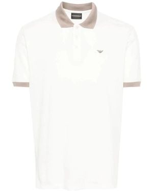Emporio Armani Polo Shirts - White