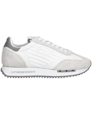 EA7 Low-Profile Sneakers - Weiß