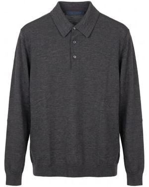 Kiton Round-Neck Knitwear - Gris