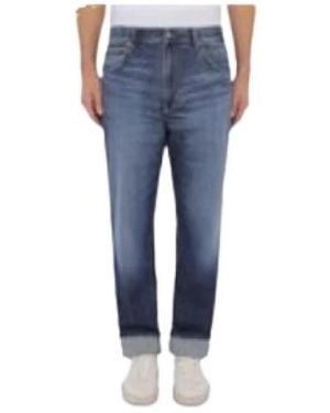Dondup Straight Jeans - Azul