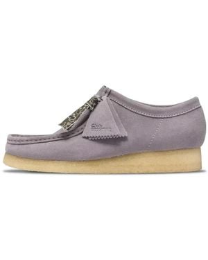 Clarks Laced Shoes - Grey