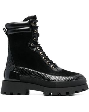 MICHAEL Michael Kors Rowan Lace Up Bootie - Black