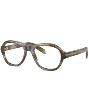 Prada Pilot Eyeglasses - Bruin