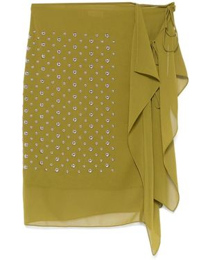 Dries Van Noten Midi Skirts - Verde