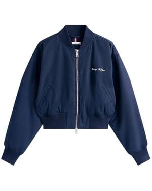 Tommy Hilfiger Bomber Jackets - Blue