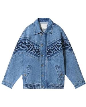 Isabel Marant Blouson-Jeansjacke - Blau