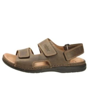 Rieker Braune Herren Komfort Sandalen