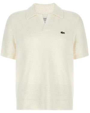 Lacoste Polo Shirts - White