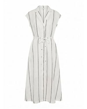 MEIMEIJ Shirt Dresses - White