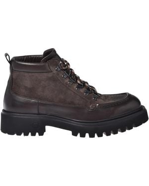 Baldinini Lace-Up Boots - Negro