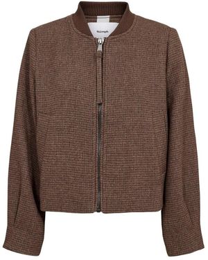 Numph Light Jackets - Marrone