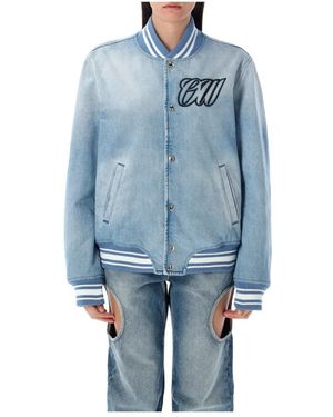 Off-White c/o Virgil Abloh Denim Jackets - Bleu