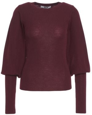 Grifoni Round-Neck Knitwear - Purple