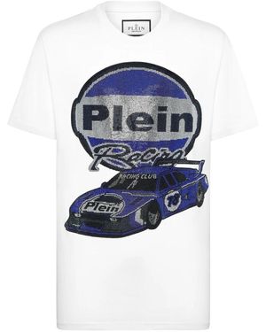 Philipp Plein T-Shirts - Blauw