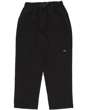 USUAL Straight Trousers - Negro