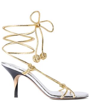 Jacquemus High Heel Sandalen - Mettallic