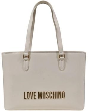 Love Moschino Tote Bags - Grey