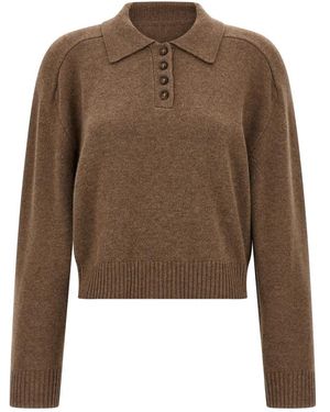Loulou de Saison Cashmere Knitwear - Marron
