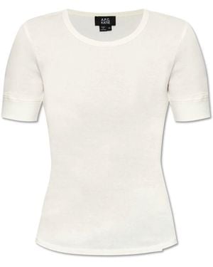 A.P.C. T-Shirts - White