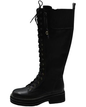 Kurt Geiger Lace-Up Boots - Black