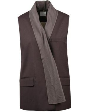 Alysi Jassen ,Bruin ,Wol Vest