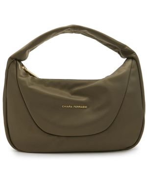 Chiara Ferragni Zwarte Schoudertas Van Kunstleer - Groen