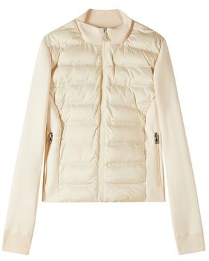 Patrizia Pepe Winter Jackets - Natural