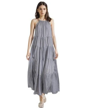 Seventy Maxi Jurken - Grijs
