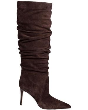 Michael Kors Dawn Leather Boot - Bruin