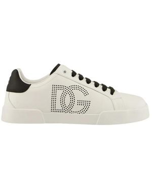 Dolce & Gabbana Portofino Sneakers - Weiß
