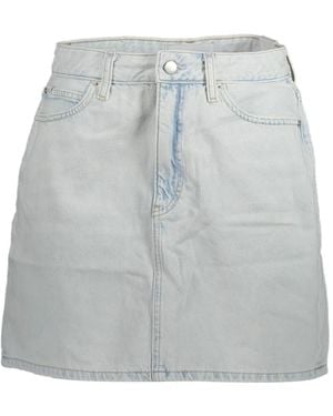 Calvin Klein Denim Skirts - Grey