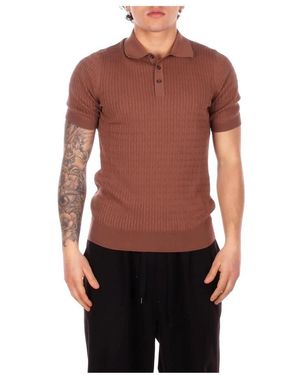 Tagliatore Polo Shirts - Red