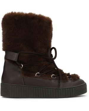 Kazar Kastanie Plateau-Stiefelette - Braun