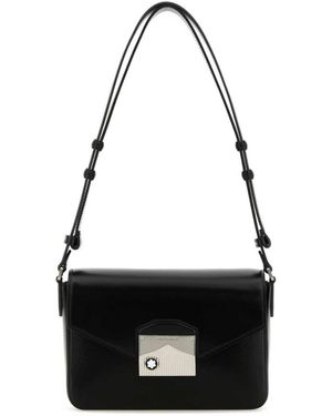 Montblanc Tassen ,Zwart ,Leer Meisterstuck Schoudertas