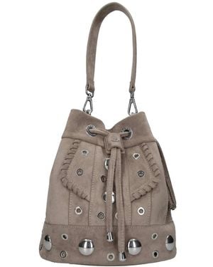 La Carrie Bucket Bags - Grigio