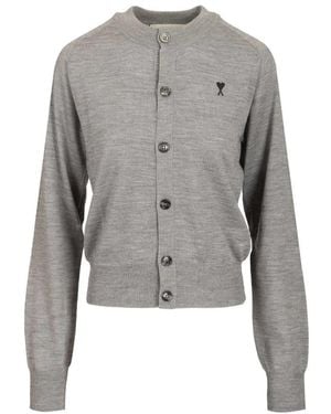 Ami Paris Cardigans - Grigio